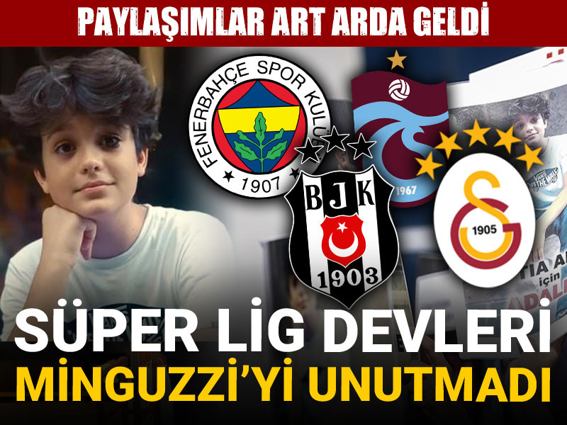 Süper Lig devleri Minguzzi'yi unutmadı: Paylaşımlar art arda geldi