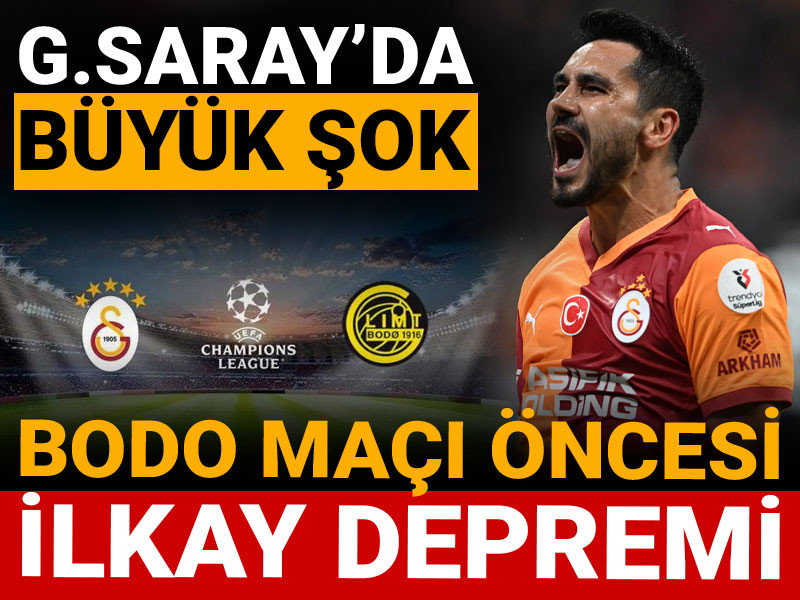 Galatasaray'da İlkay Gündoğan şoku