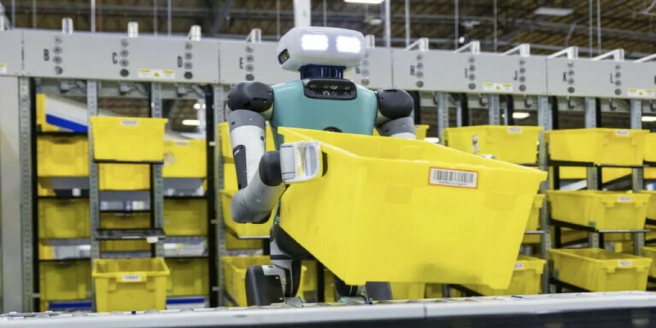 Amazon'da 600.000 yeni işçi yerine robotlar işe başlıyor