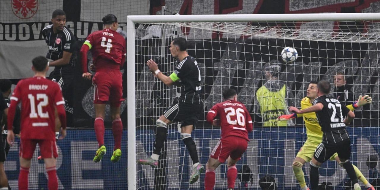 Liverpool Frankfurt'u ezdi geçti: Şampiyonlar Ligi'nde müthiş gece