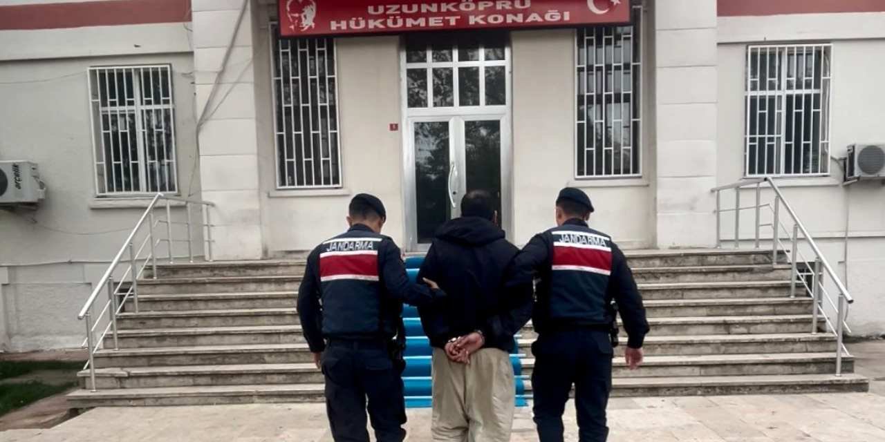 Edirne’de 12 yıl 6 ay hapis cezası bulunan firari yakalandı