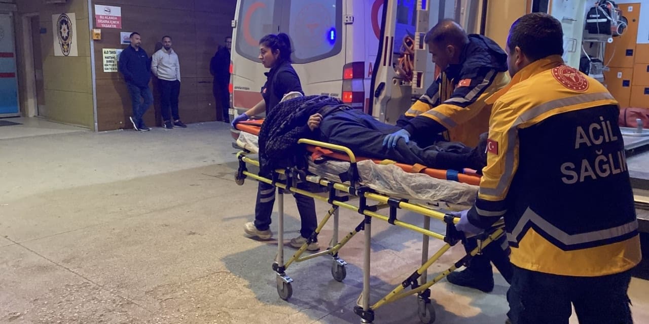 Halk otobüsünün çarptığı vatandaş ağır yaralandı