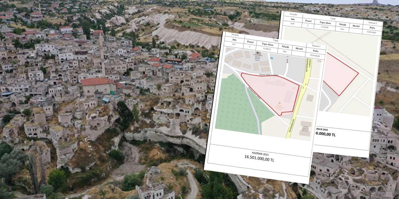 AKP Ürgüp'ü parsel parsel satmış
