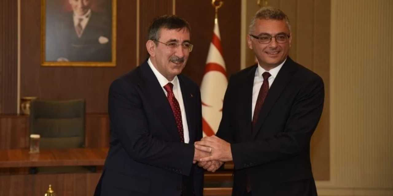 Cevdet Yılmaz KKTC Cumhurbaşkanı'nı ziyaret etti!