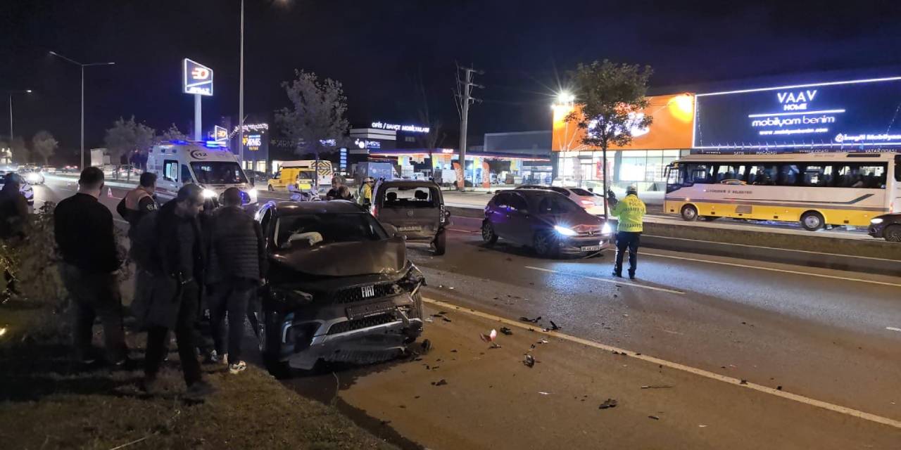 Bursa'da zincirleme kaza: 3 yaralı