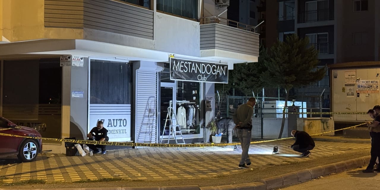 Adana'da mağazaya patlayıcılı saldırı