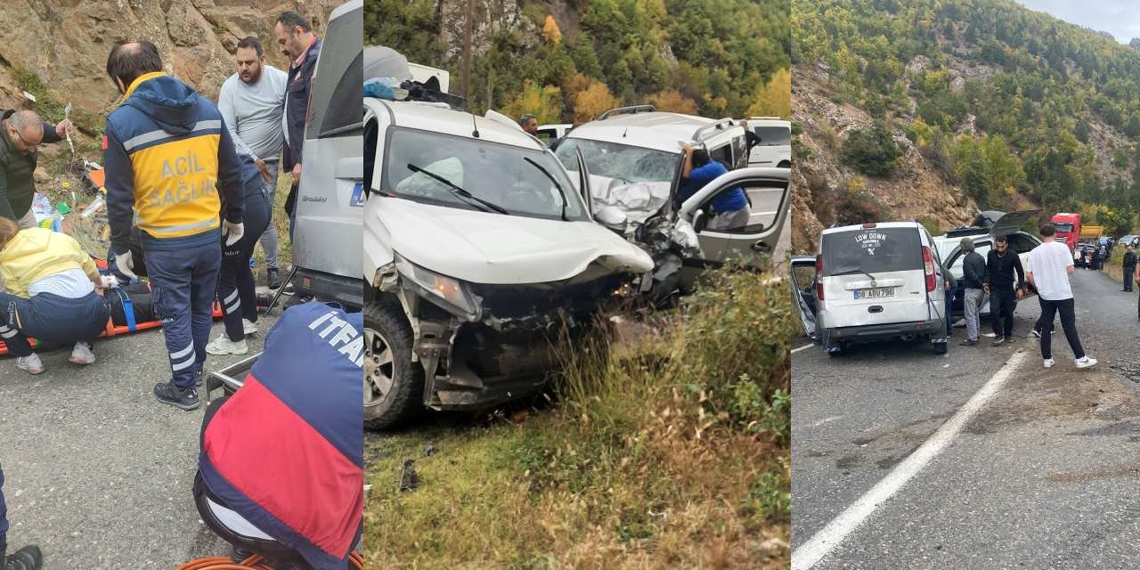 Artvin’de zincirleme kaza: 4 yaralı