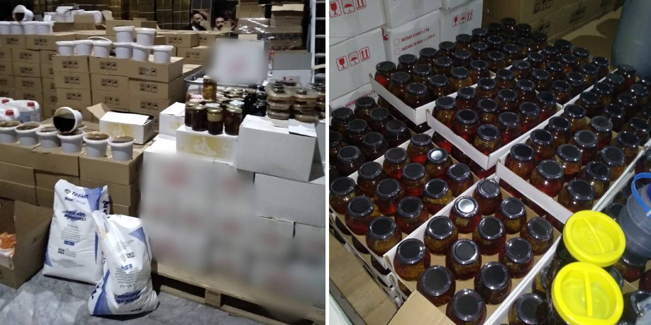 20 tondan fazla gıda ele geçirildi! Numuneler incelemeye gönderilecek