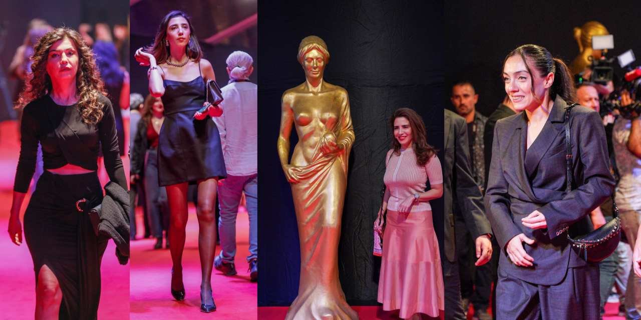 Altın Portakal’da yıldız yağmuru: Kırmızı halıda şıklık yarışı