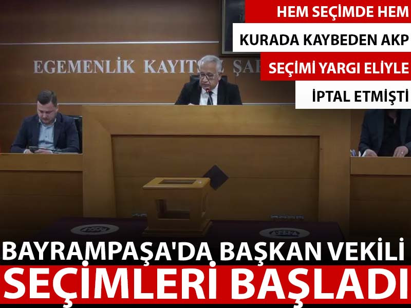 Bayrampaşa'da Başkan Vekili seçimleri başladı