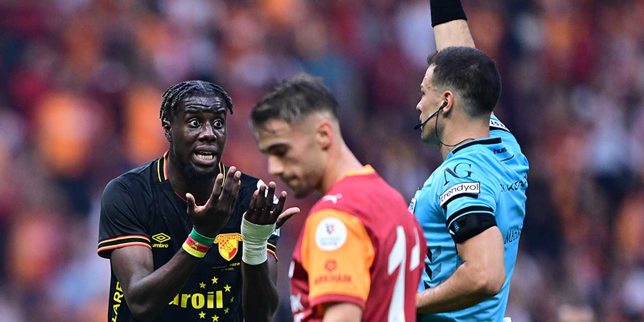 Göztepe'den Galatasaray maçı sonrası olay tepki