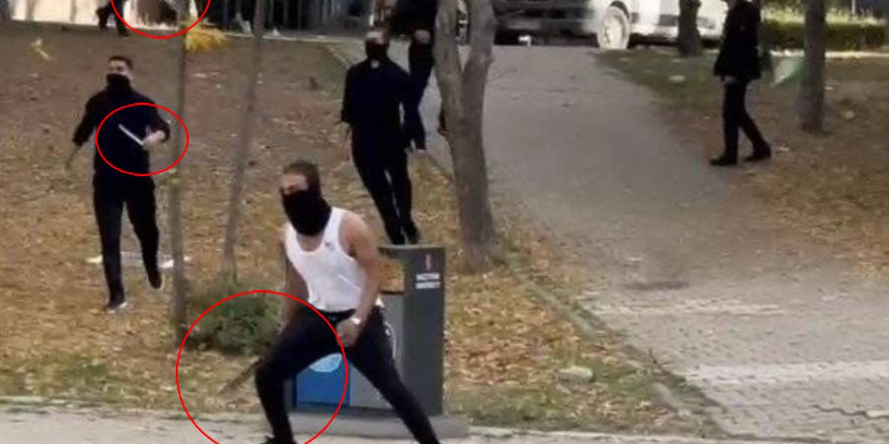Ellerinde pala yüzlerinde maske... Hacettepe'de öğrencilere saldırdılar!