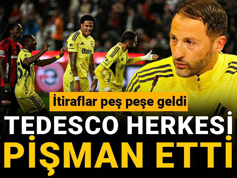 Tedesco pişman etti: İtiraflar peş peşe geldi
