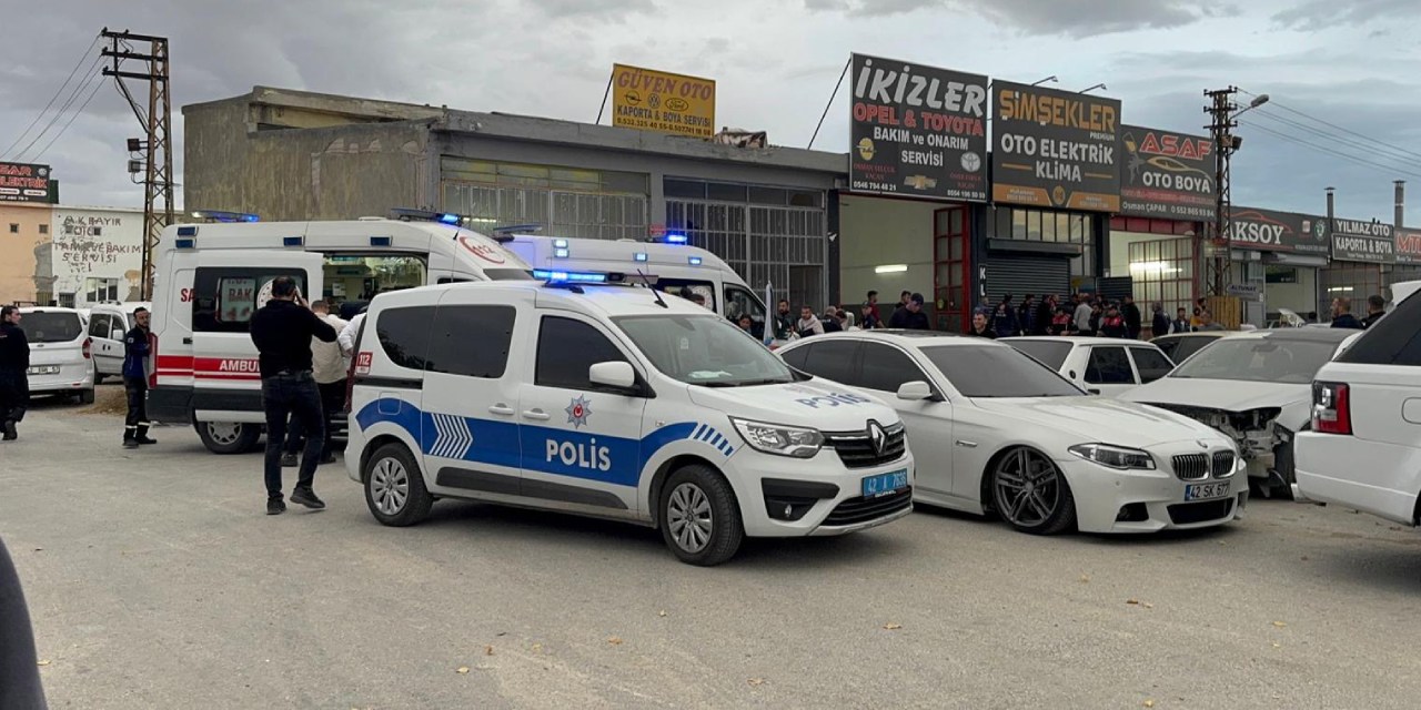 Sanayi sitesinde pompalı tüfekli saldırı! Atölye kana bulandı: Çok sayıda yaralı