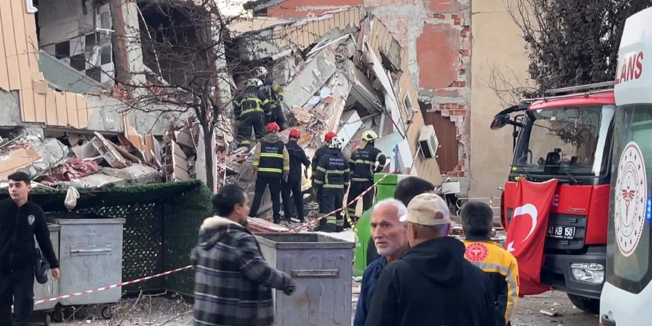 Son dakika | Gebze'de 5 katlı bina çöktü! Enkaz altında kalanlar var