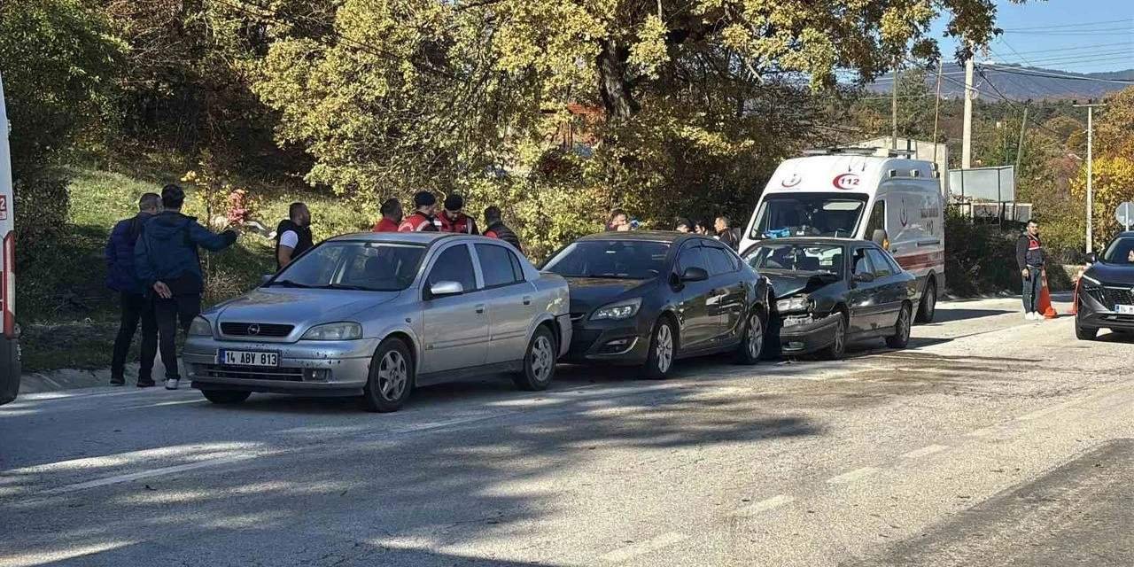 Bolu'da zincirleme trafik kazası