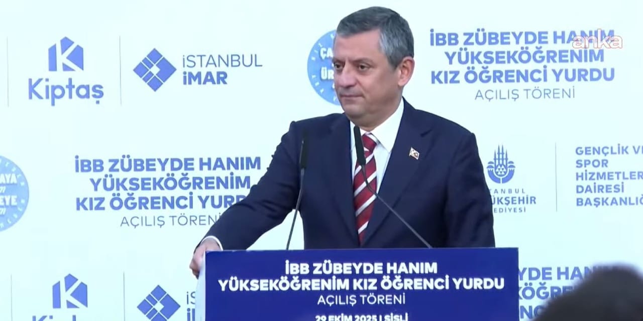 Özgür Özel'den yurt açılışında AKP'ye sert eleştiri