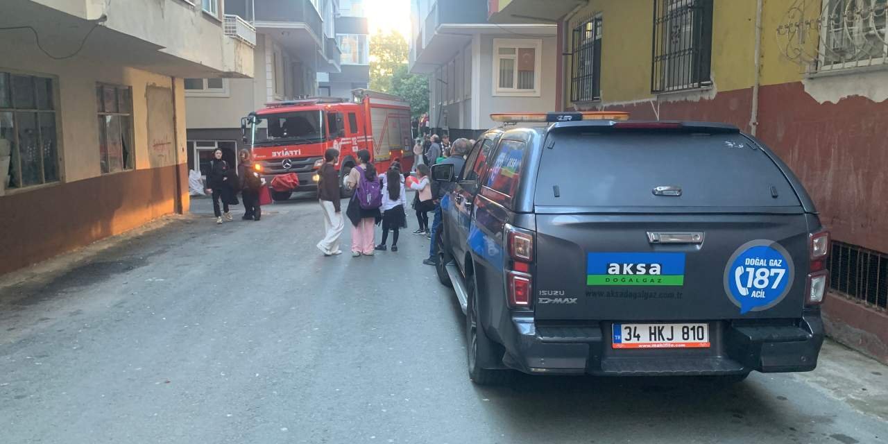 Rize’de 4 katlı apartmanda yangın