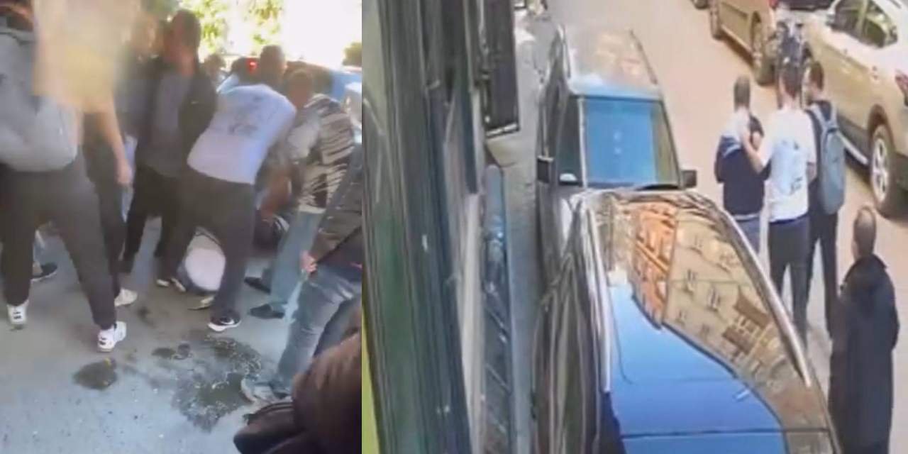 Taciz iddiası bir ilçeyi karıştırdı: Sokak ortasında darp edildi