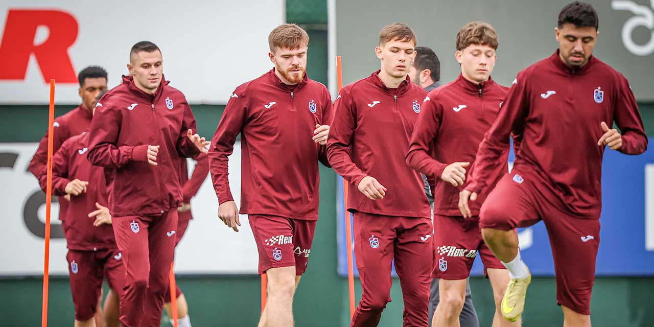 Galatasaray maçı öncesi Trabzonspor'da kadro açıklandı