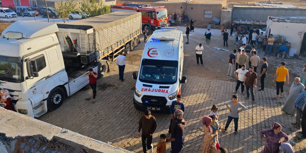 Mardin'de acı olay: Babasının kullandığı TIR'ın altında kalan bebek öldü