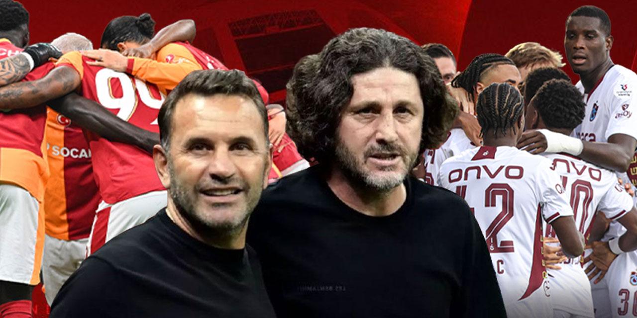 Galatasaray-Trabzonspor: Okan Buruk ve Fatih Tekke karar verdi işte ilk 11'ler