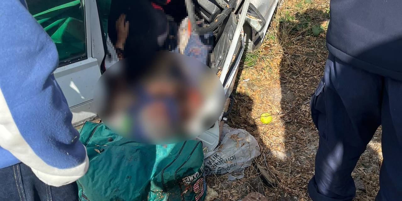 Manisa'da feci kaza! Yaşlı çiftin aracı takla attı: 2 ölü