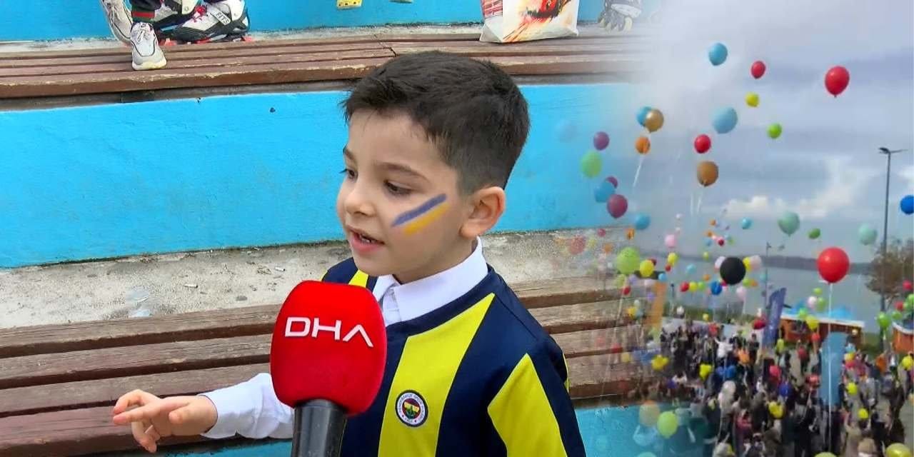 Lösemiyi yenen 5 yaşındaki Emin Efe için göl kenarında umut dolu kutlama