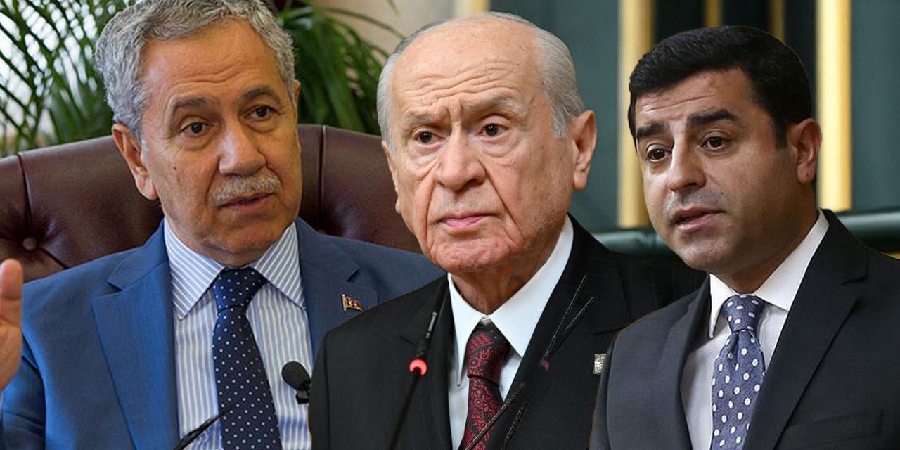 Bülent Arınç'tan Bahçeli'ye 'Demirtaş' tepkisi: Özür dilenirse hakkımı helal ederim