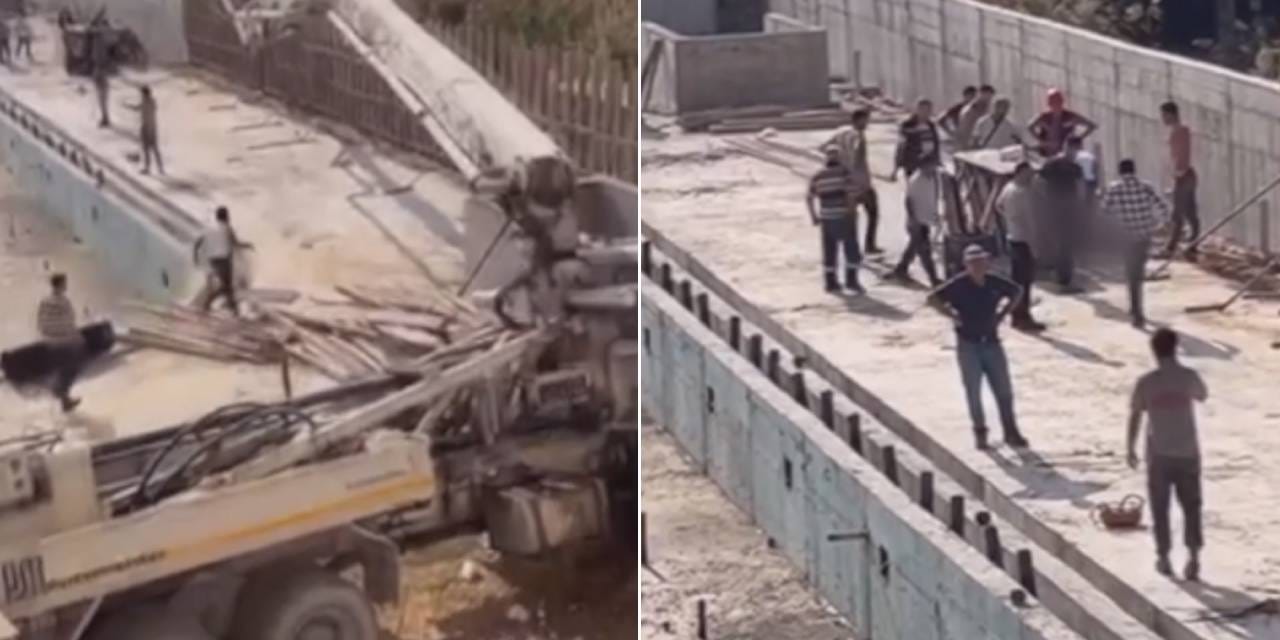 Antalya'da iş cinayeti: Üzerine beton mikseri devrilen işçi yaşamını yitirdi!
