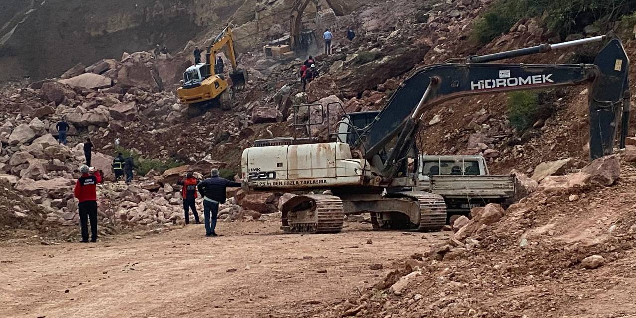 Ordu'da taş ocağında göçük meydana geldi!