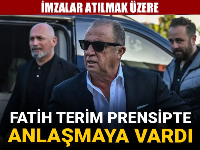 Fatih Terim anlaşmaya vardı: İmzalar atılmak üzere