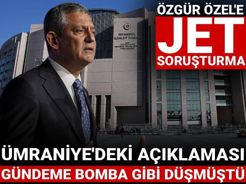 Son Dakika | Özgür Özel hakkında soruşturma başlatıldı