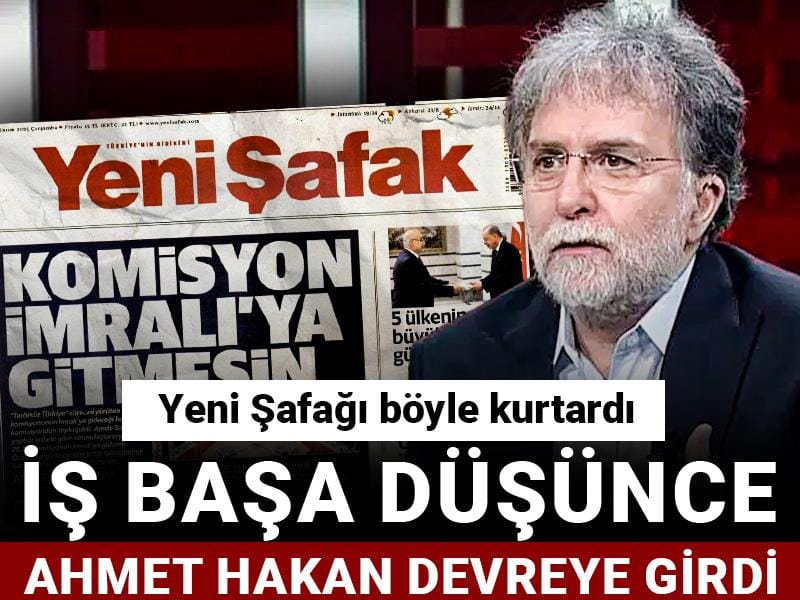 İş başa düşünce Ahmet Hakan devreye girdi: Yeni Şafağı böyle kurtardı