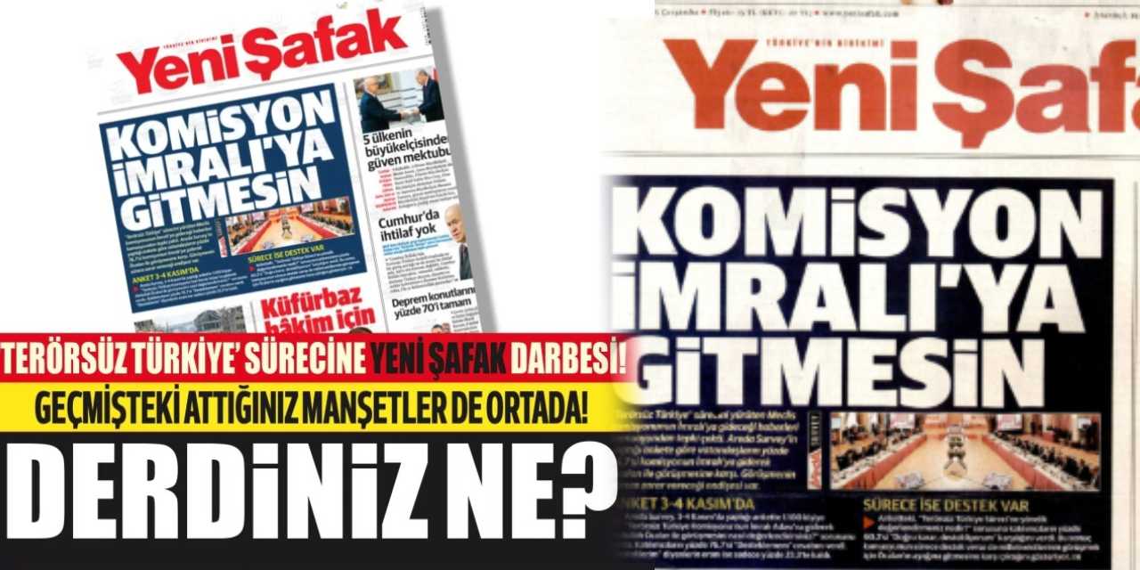 MHP'li Türkgün gazetesi AKP'li Yeni Şafak'ı yerden yere vurdu! Çatlak söylentileri arasında manşet kavgası