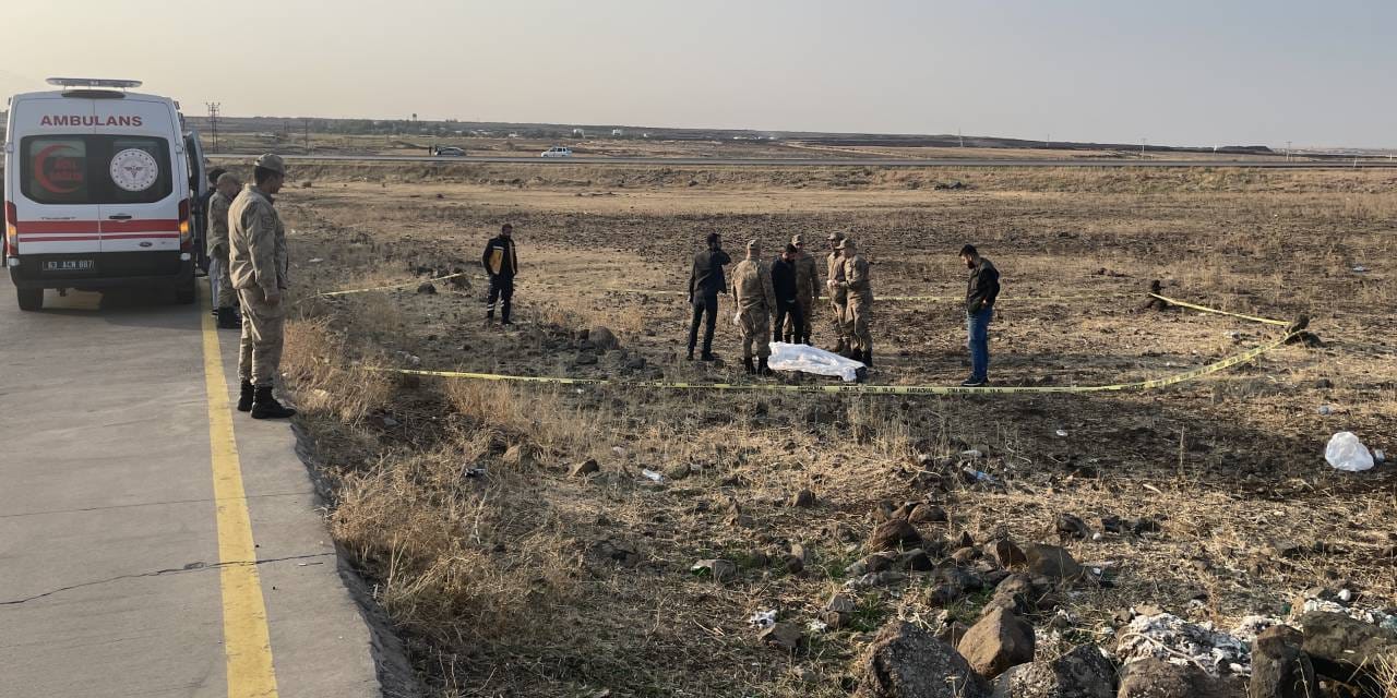 Şanlıurfa'da yol kenarında erkek cesedi bulundu: Yakınında çok sayıda boş kovan çıktı