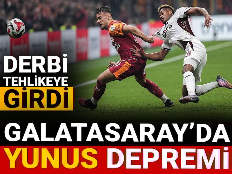 Yunus Akgün depremi: Galatasaray'a kötü haber geldi