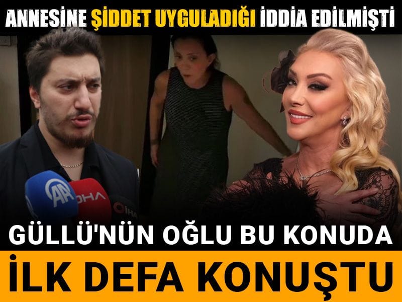 Annesine şiddet uyguladığı iddia edilmişti: Güllü'nün oğlu ilk defa konuştu