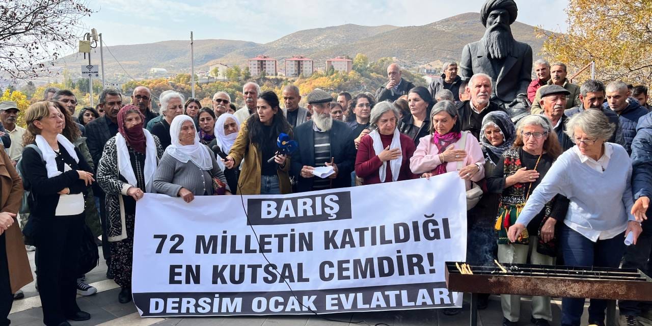 Tunceli'deki Alevi önderlerinden sürece destek: Barış en kutsal ibadet