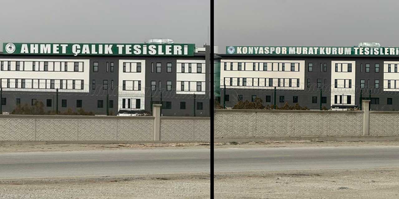 Konya’yı karıştıran olay: Ahmet Çalık’in ismini silip Murat Kurum yaptılar