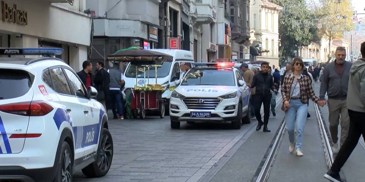 İstiklal Caddesi'nde esnaflar arasında çatışma çıktı!