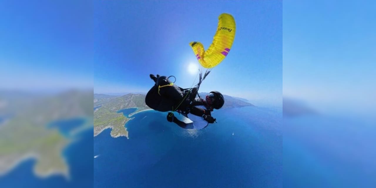 Kayıp olarak aranan paraşütçü ekipleri şaşkına çevirdi