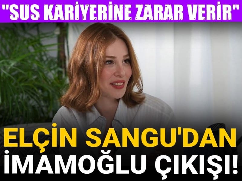Elçin Sangu'dan Ekrem İmamoğlu çıkışı! "Sus kariyerine zarar verir"
