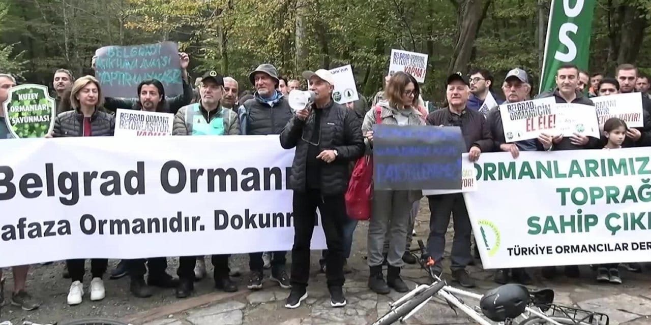İstanbul'un akciğerleri için ortak duruş: Yapılaşmaya karşı yürüdüler