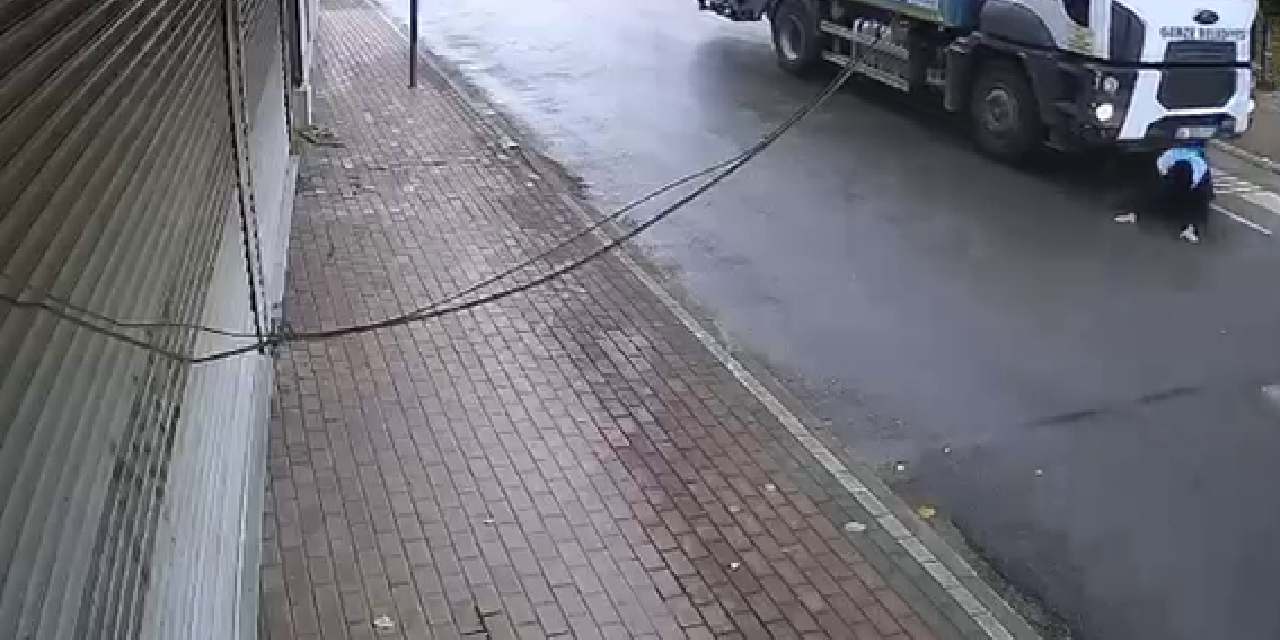 Belediye işçisi feci şekilde can vermişti: Korkunç kazanın görüntüleri ortaya çıktı