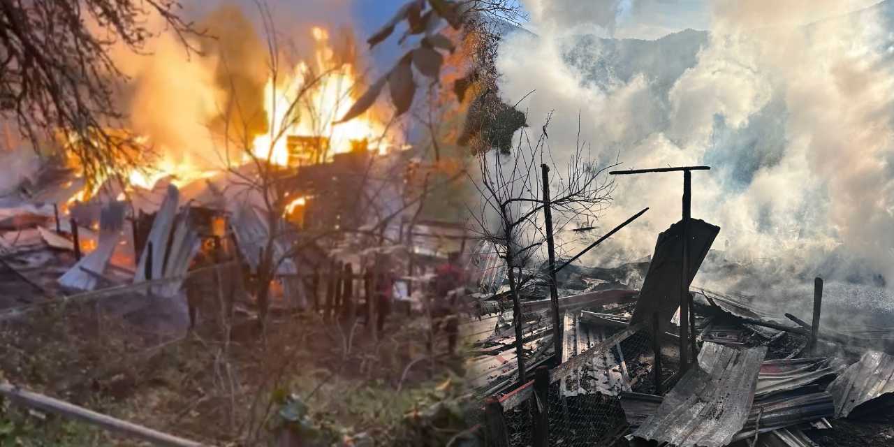 Karabük’te yangın paniği! 5 kişi dumandan etkilendi