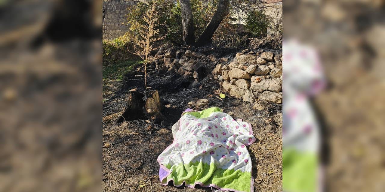 Bahçesindeki otları yakmak istedi: Alevlerin arasında kalan yaşlı kadın feci şekilde can verdi