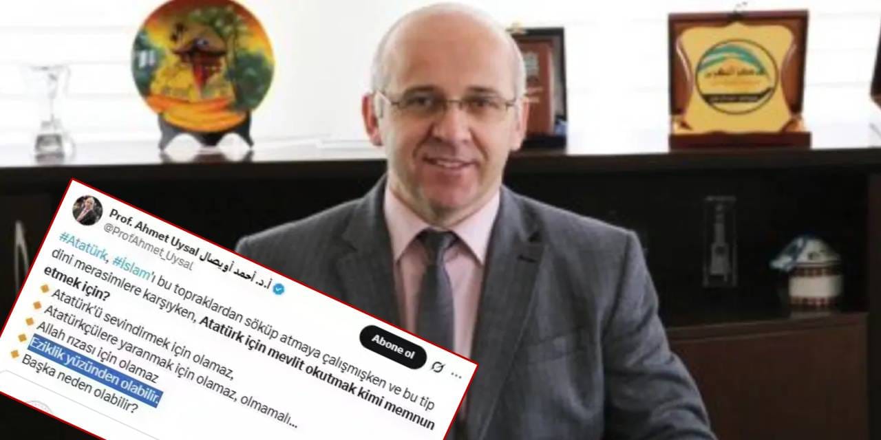 Profesörün 'Atatürk alerjisine' tepkiler 'ilaç' oldu: Müftülüğün 'mevlit' kararına 'eziklik' dedi Atatürk'e iftira attı