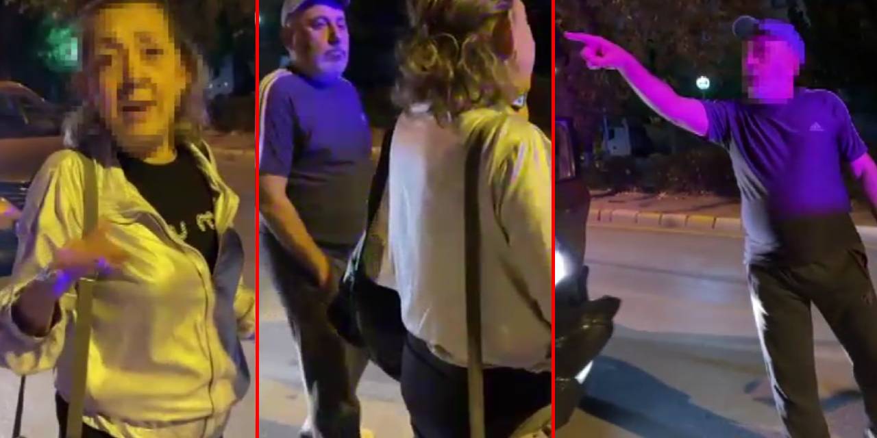 Alkollü sürücü yakalanınca polislere küfür yağdırdı: Eşi 'Gazeteci var' diyerek uyarmaya çalıştı