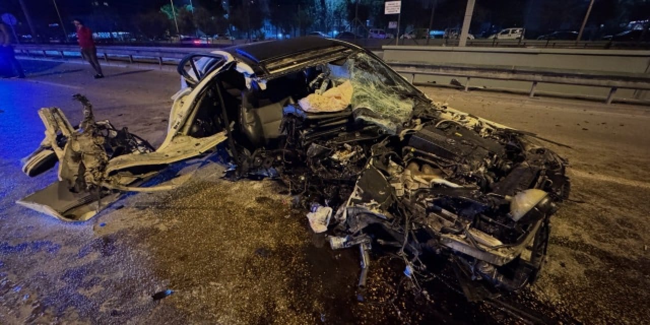 Hurdaya dönen araçta mucize